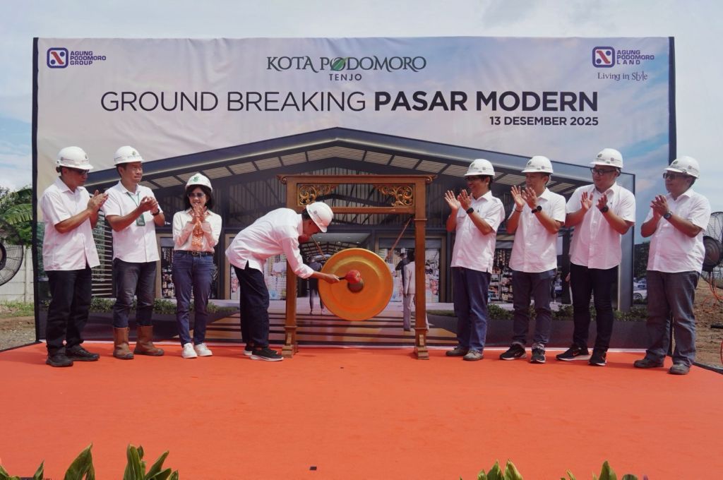 Kota Podomoro Tenjo Holds Groundbreaking Ceremony for Pasar Modern